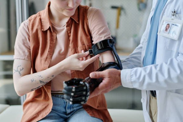 Artificial Limb For Upper Body